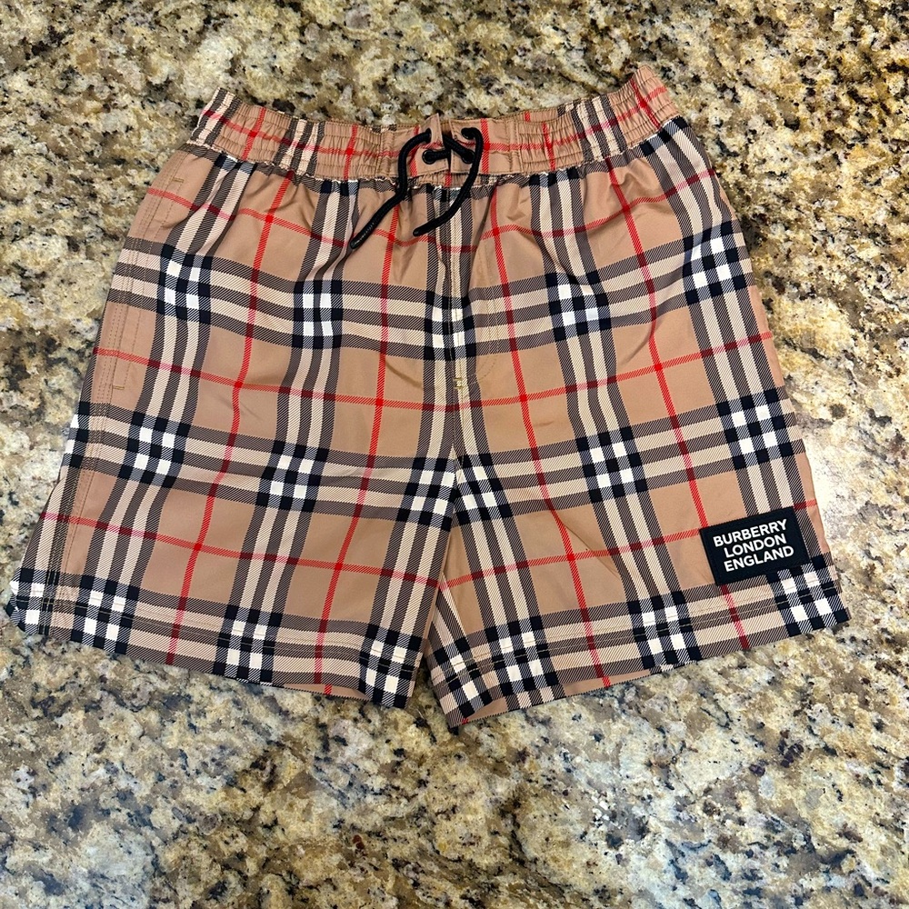 Burberry boys swimwear